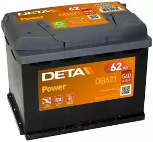 DB621 DETA Стартерная аккумуляторная батарея DB621 DETA Стартерная аккумуляторная батарея
